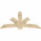 Ekena Millwork Davenport Rough Sawn Timber Gable Bracket, Douglas Fir, 60"W x 38"H x 2"D x 6"F, 15/12 Pitch GBW060X38X0206DAV00RDF - alternate 2
